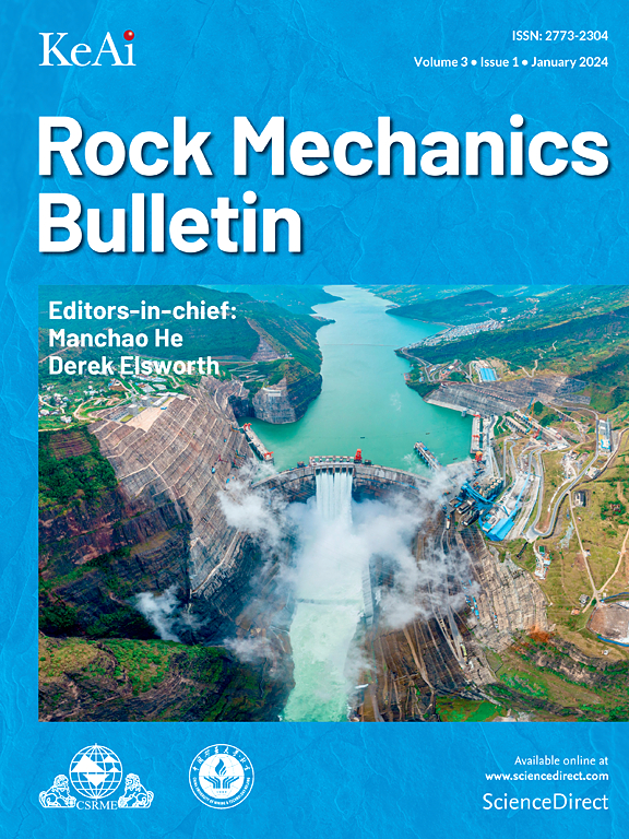 Go to journal home page - Rock Mechanics Bulletin